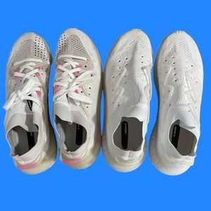 2 pairs of Adidas 4D Fusio gently used.